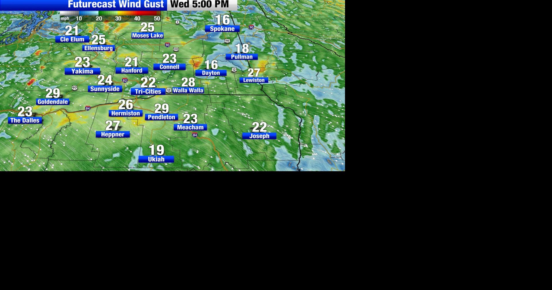 A windy and cooler Wednesday | Weather | nbcrightnow.com