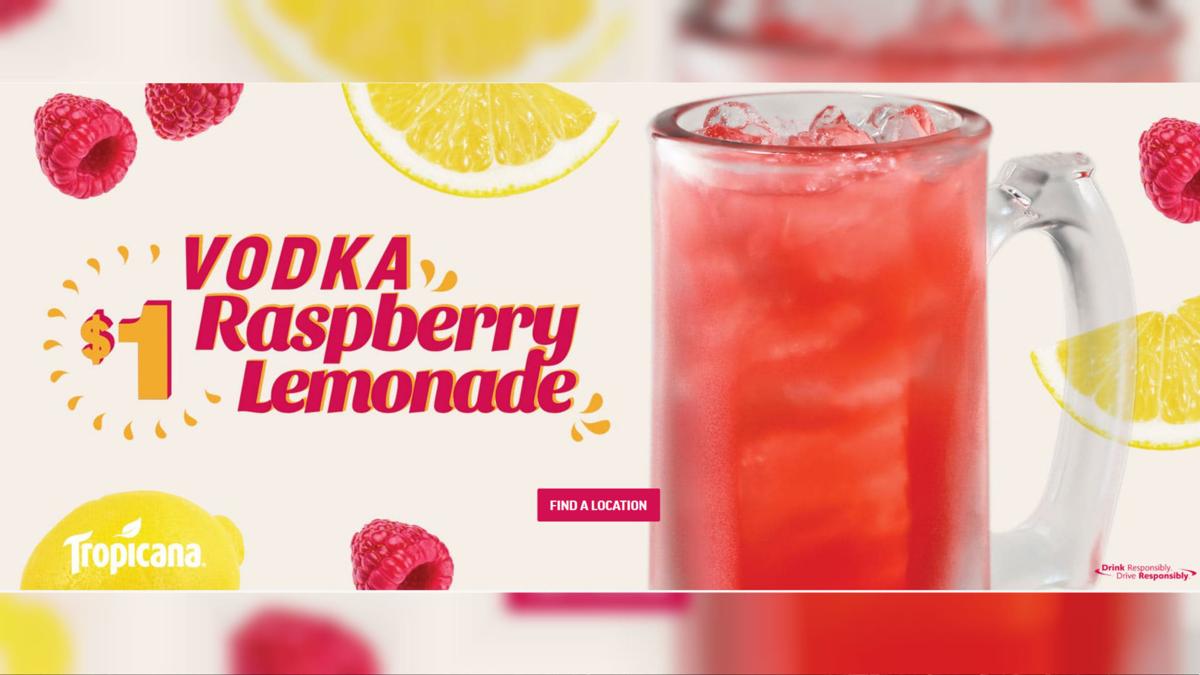 $1 Vodka Raspberry Lemonades available at Applebee's in June | Regional |  nbcrightnow.com