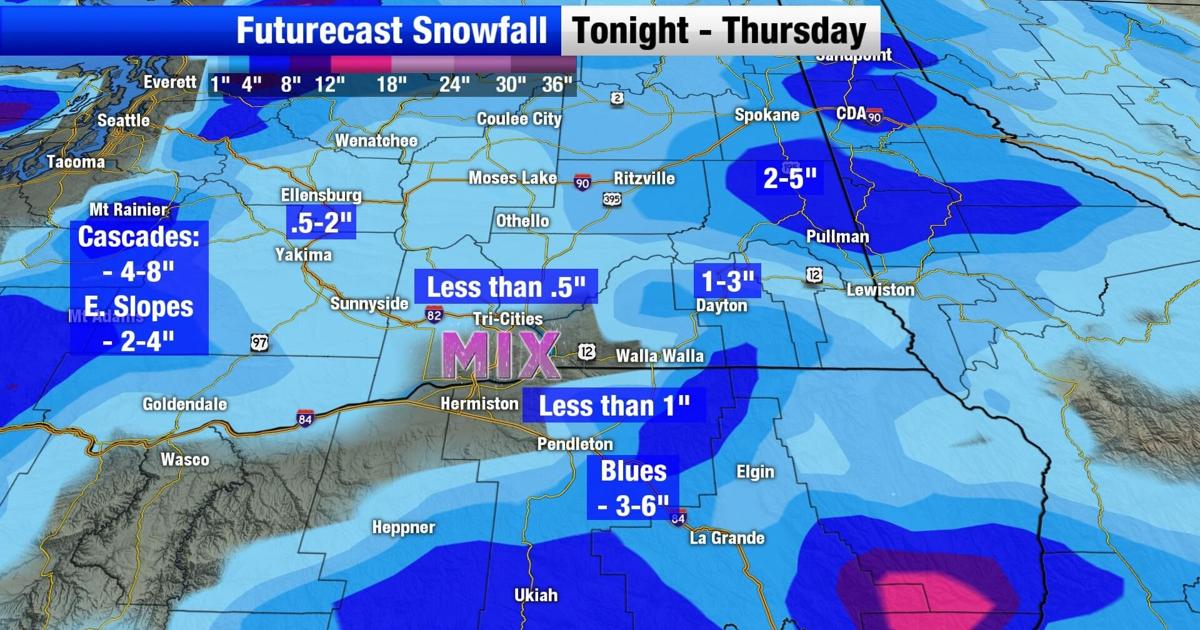 Wintry Mix Example Wintry Mix Thursday | Weather | nbcrightnow.com