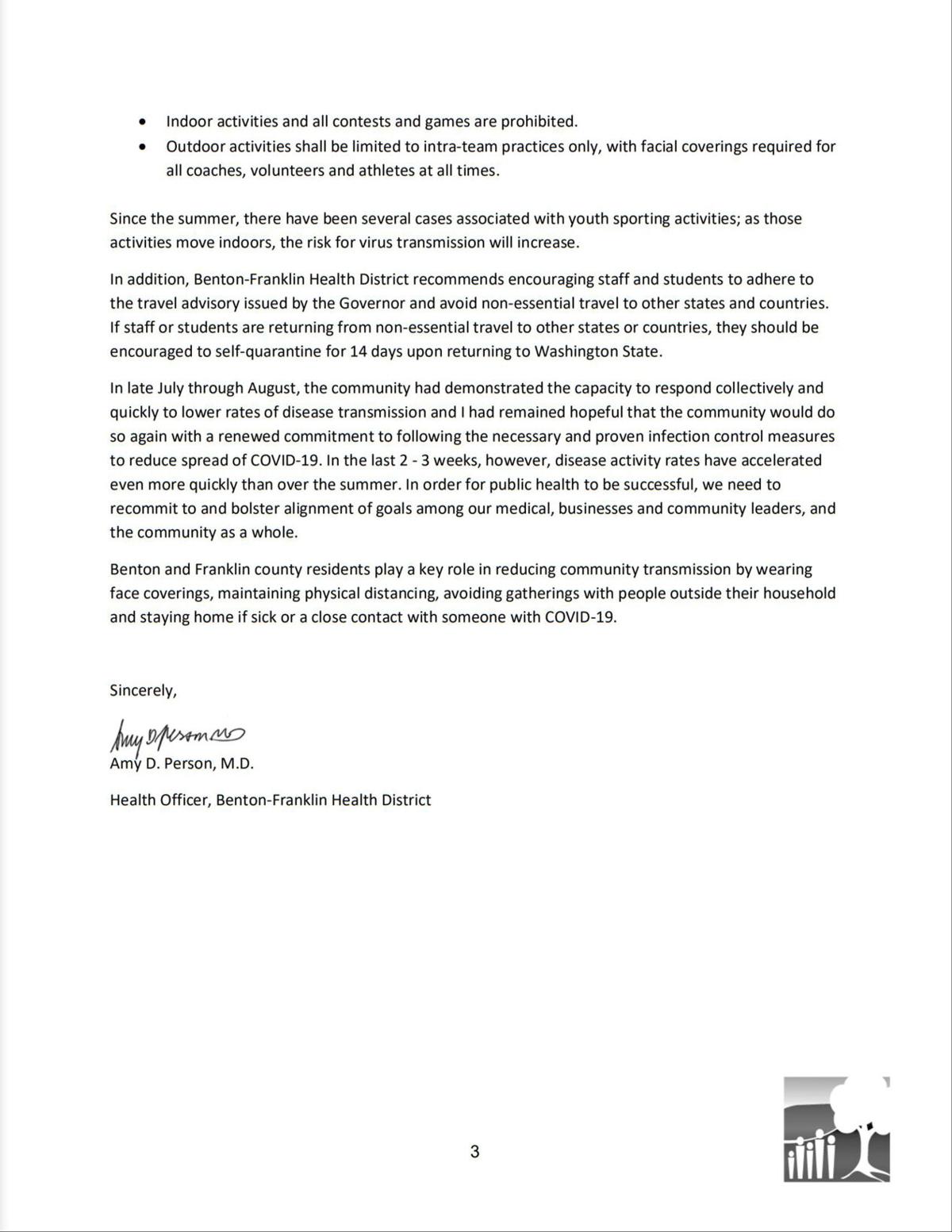 franklin outdoor games on Bfhd Releases Update To School Districts Regarding Increase Covid 19 Restrictions Coronavirus Nbcrightnow Com