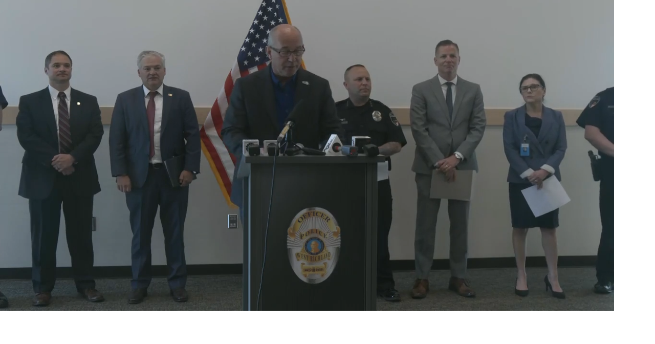 West Richland PD press conference updates Elias Huizar investigation