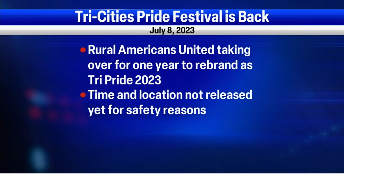 TriCities Pride festival back on for 2023 News