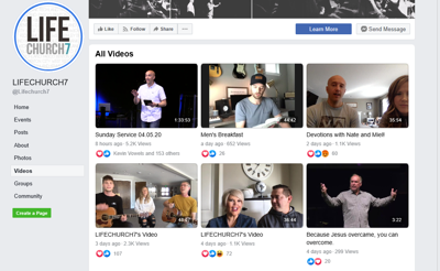 Life Church7 Switches To Virtual Services News Nbcrightnow Com