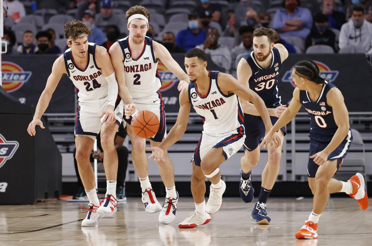 College Basketball Gonzaga 98 Virginia75 Gonzaga University Nbcrightnow Com