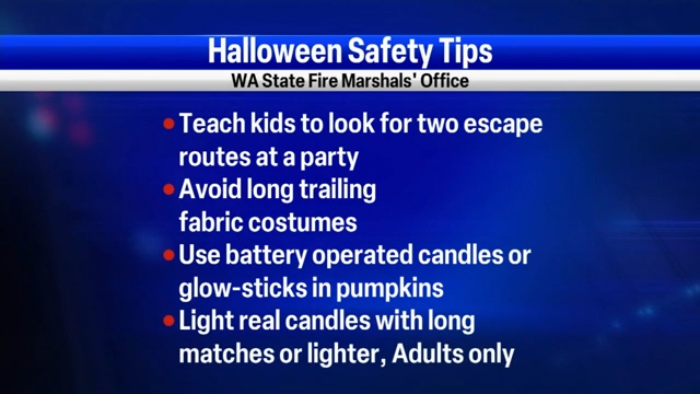 Think fire safety before celebrating this Halloween