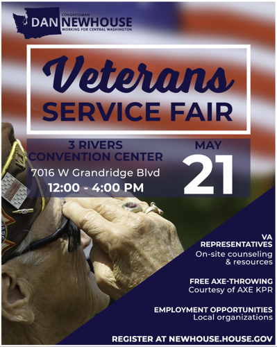 Newhouse to Host Veterans Service Fair in Kennewick