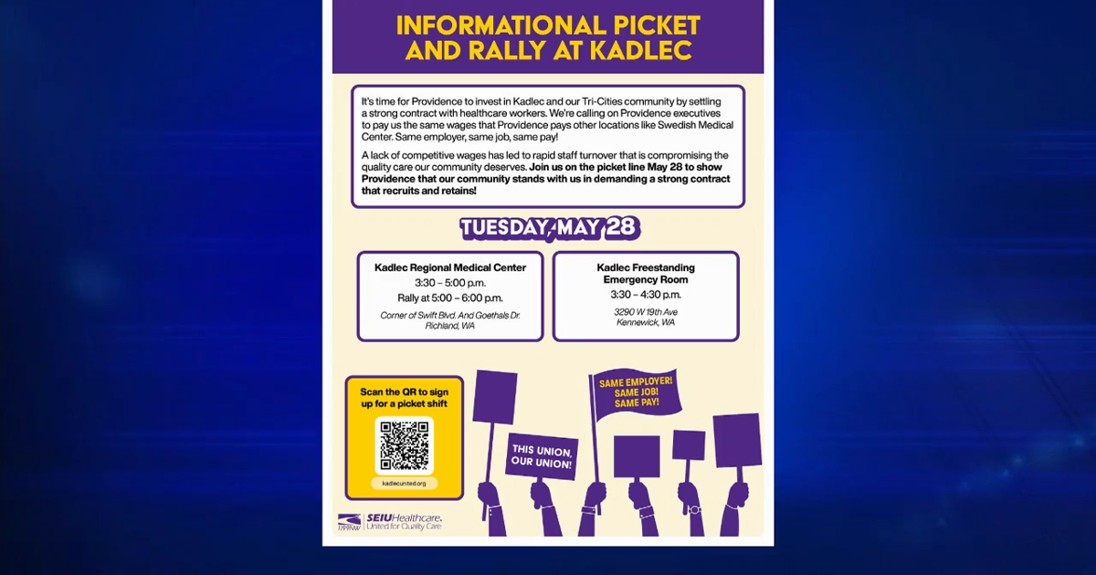 Kadlec employees to hold informational picket, rally on May 28 | News ...