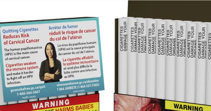 In Canada, each cigarette will get a warning label: 'poison in every puff' 