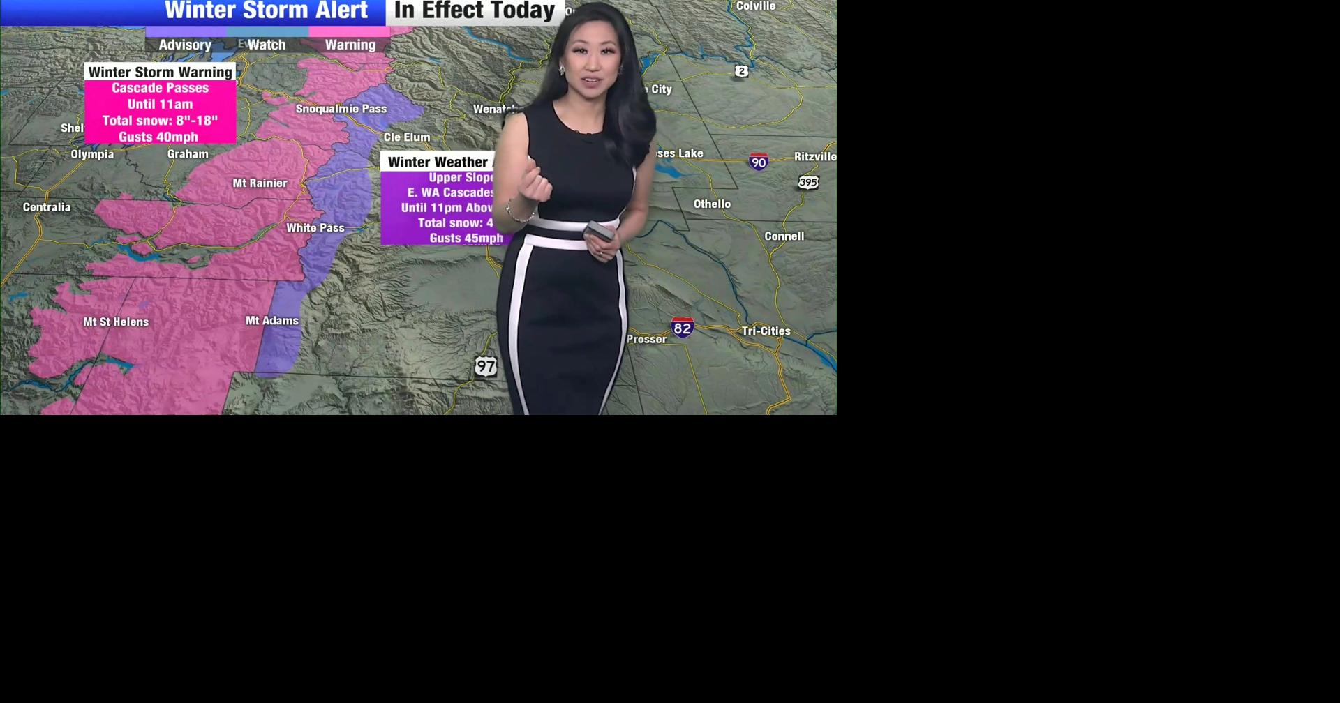 Gusty Showers, Mountain Snow, and Cold Lows | Weather | nbcrightnow.com