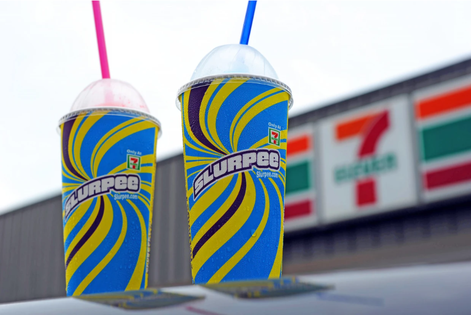 7-11 offers 11 free Slurpees when you buy 7