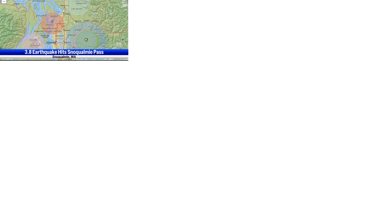3.8 magnitude quake hits Snoqualmie Pass - Vimarsana News