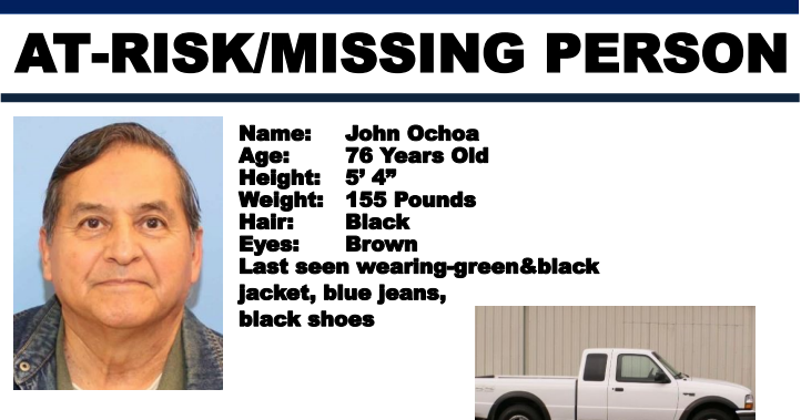UPDATE: Silver Alert cancelled for 76 year old man | News | nbcrightnow.com
