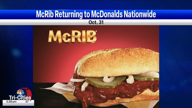 McRib Farewell Tour: McDonald's Famed Pork Sandwich Returns For One ...