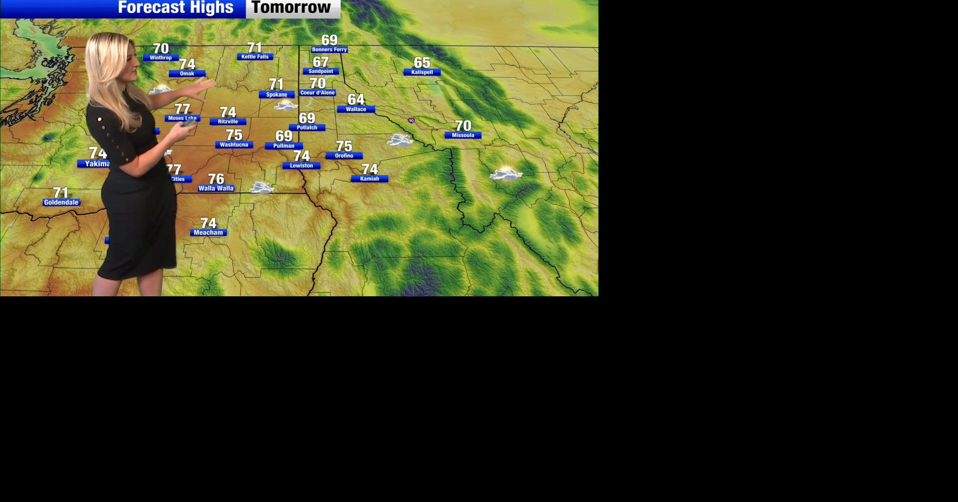 Toasty temps and sunshine continue around the Inland Northwest ...