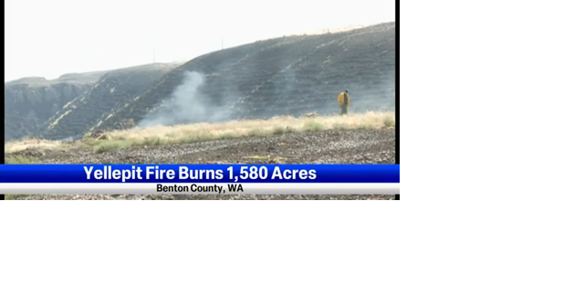 Yellepit fire 100% contained after burning 1,580 acres. - Vimarsana News