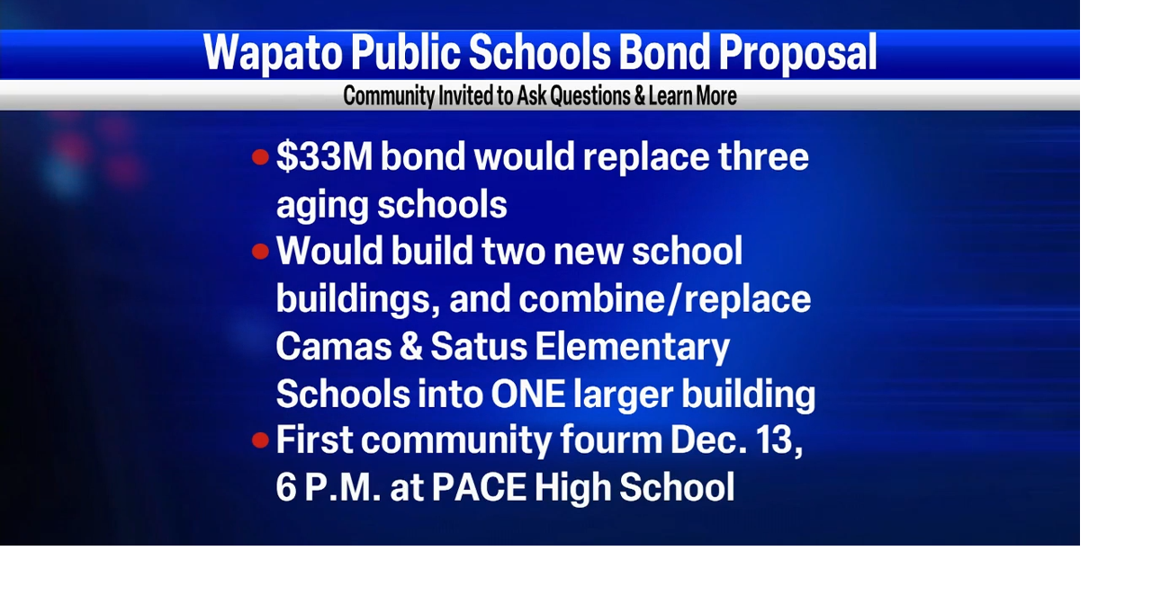 Wapato School District hosting informational session on proposed