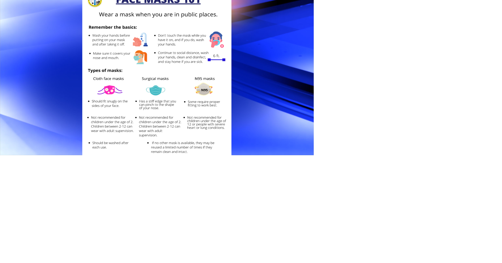 New face mask directive for residents in Benton and Franklin counties ...