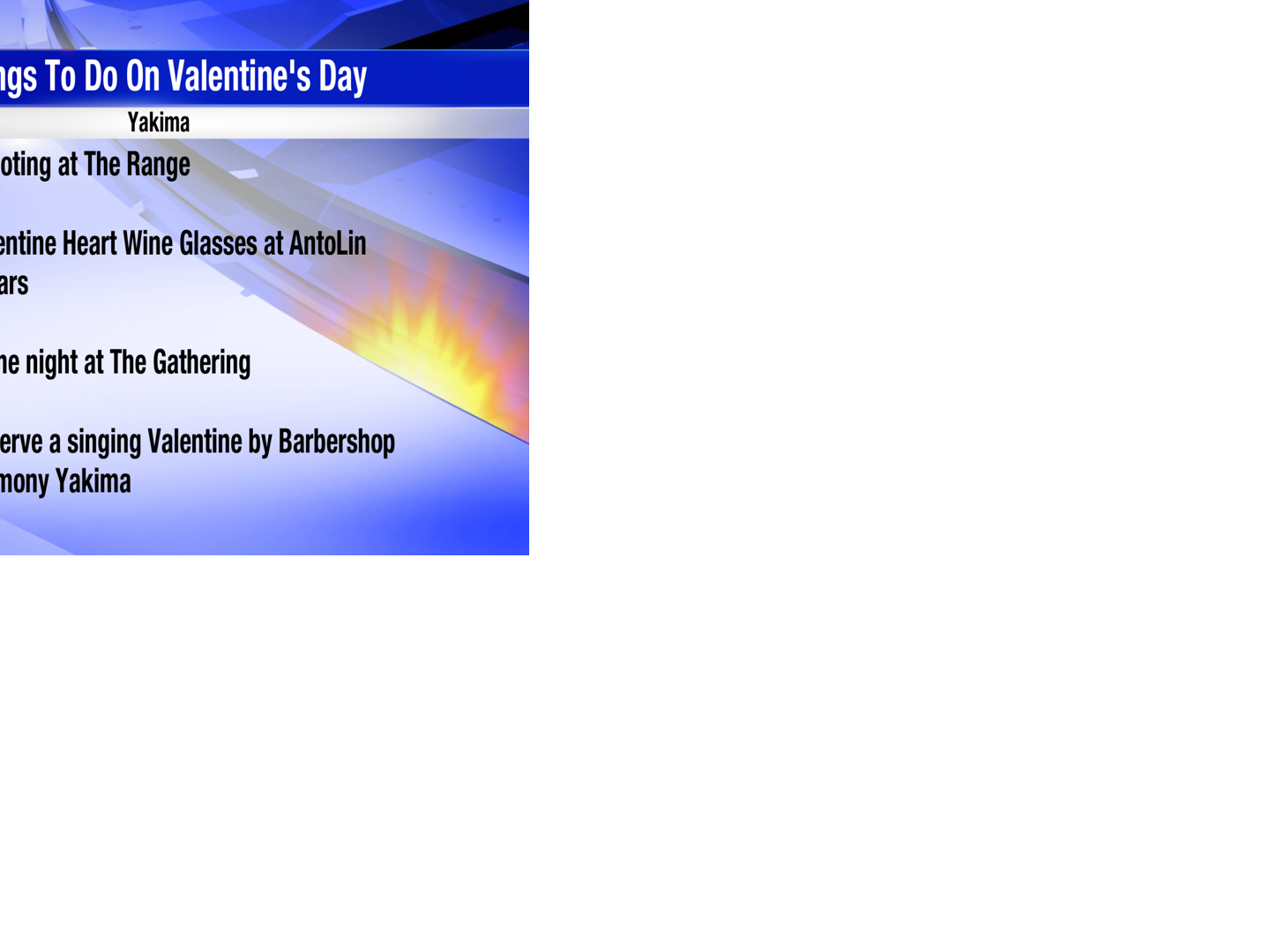 Things You Can Do On Valentine S Day News Nbcrightnow Com