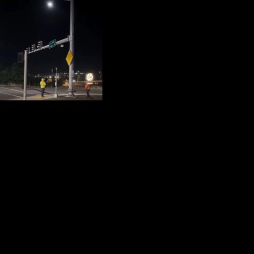 First-of-its-kind signal in Pendleton spins to let big rigs pass on US 395
