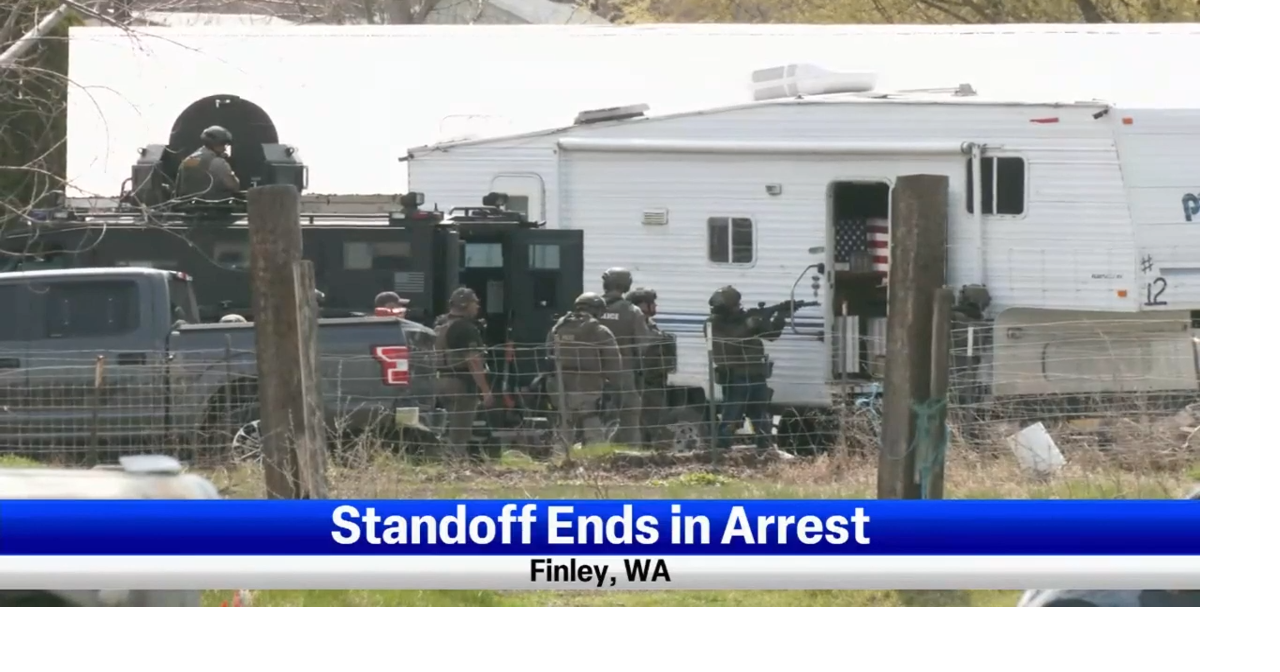 UPDATE: Suspect in custody after SWAT standoff in Finley, gun found at ...