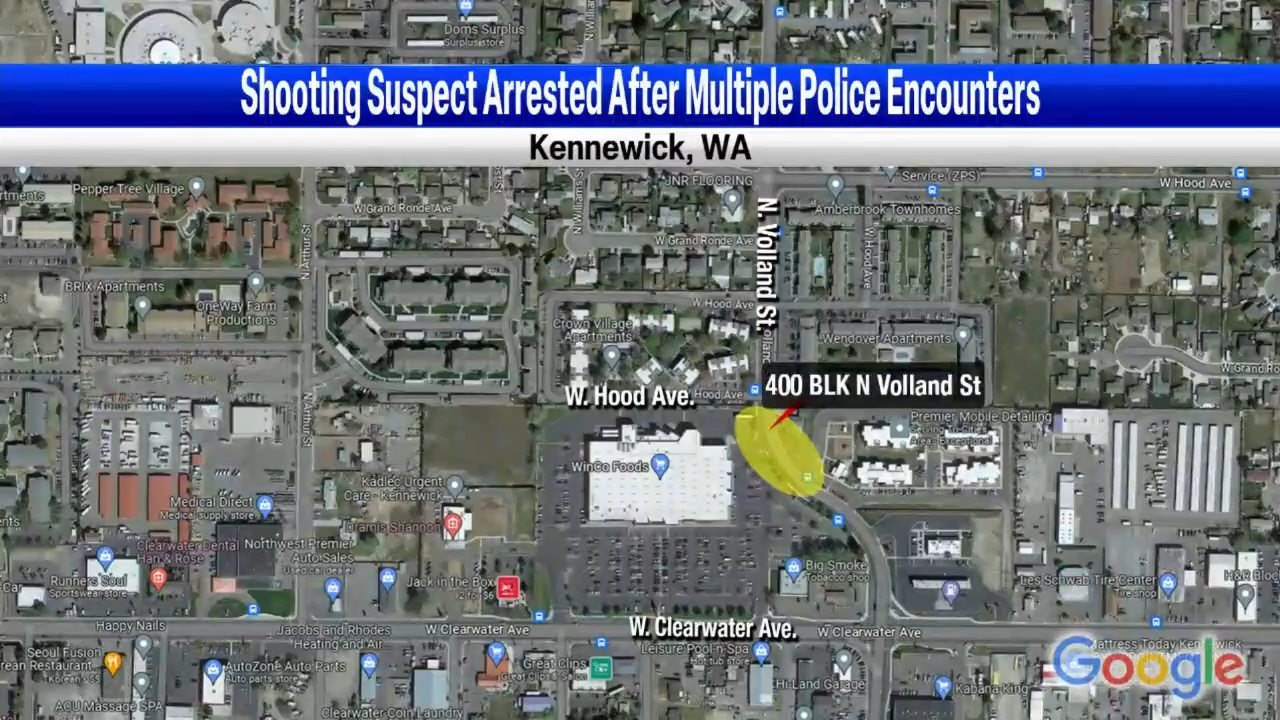 Kennewick Assault Suspect Arrested After Multiple Encounters With ...