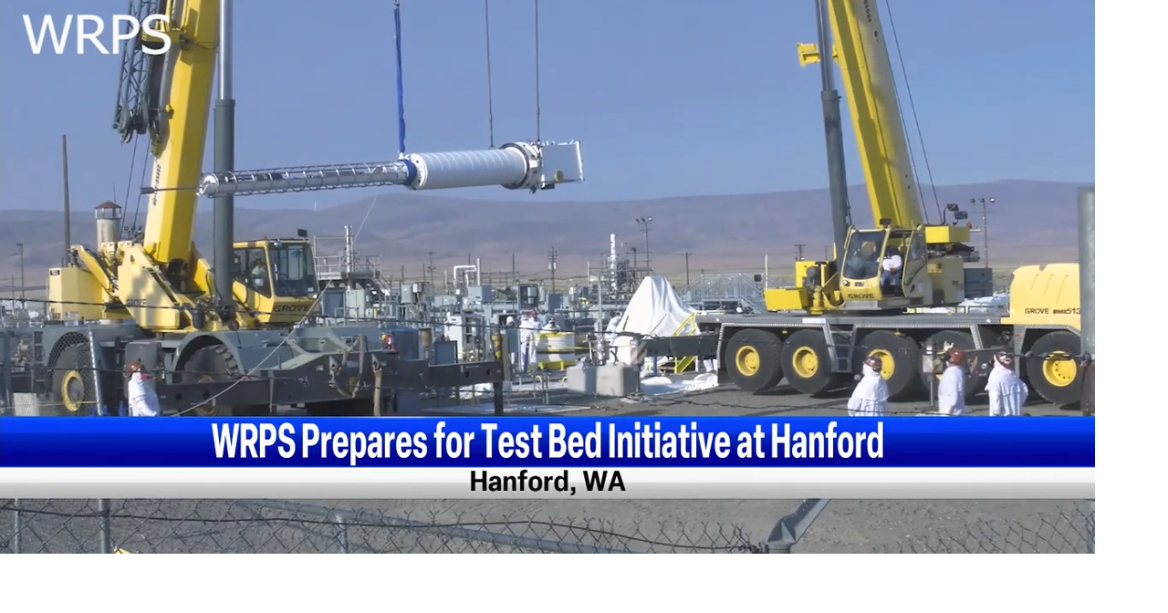 "Test Bed Initiative" equipment installed at Hanford News