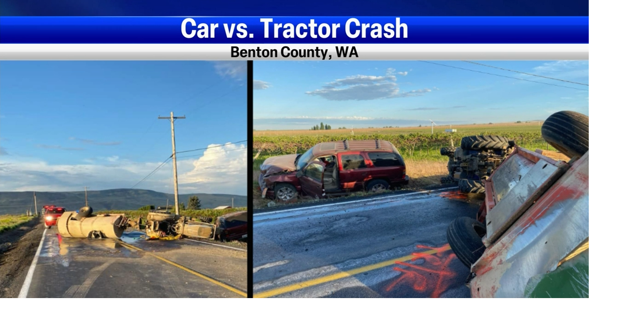 Two hospitalized after crash in Benton County News