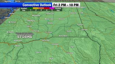Convective outlook for Friday, May 26