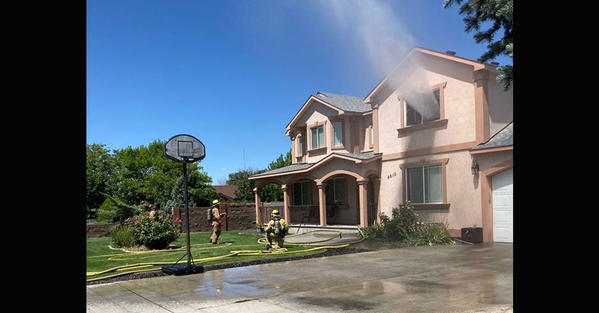 Residential Fire In A Two-story Home At Metaline Ave | News ...