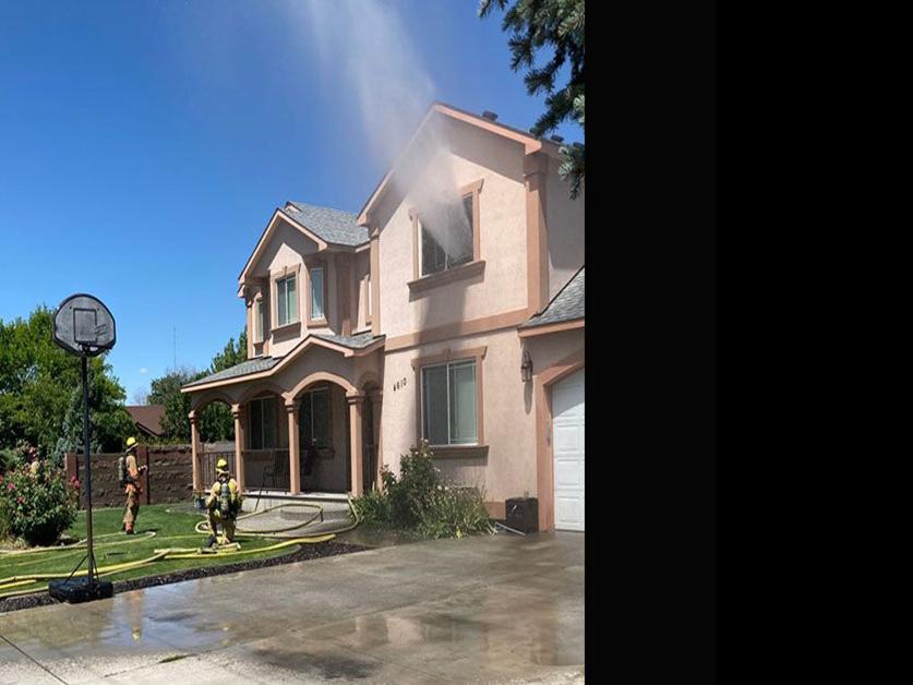 Residential fire in a twostory home at Metaline Ave News