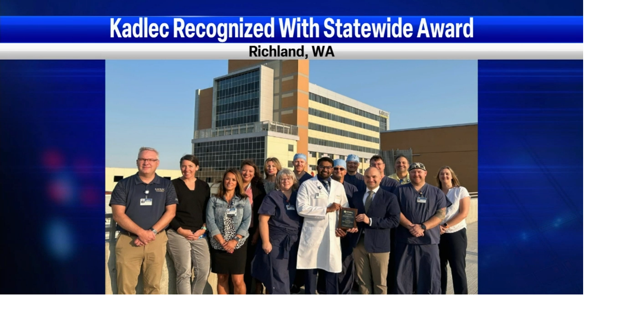 Kadlec wins state award for cardiac care News