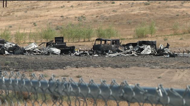 Firefighters Say Garage Is A Total Loss After Fire Nbcrightnow Com