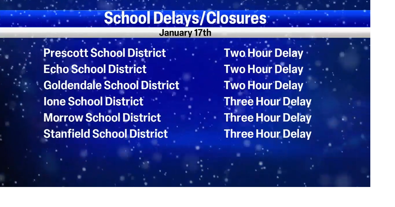 Weather closures for Jan. 17 | News | nbcrightnow.com