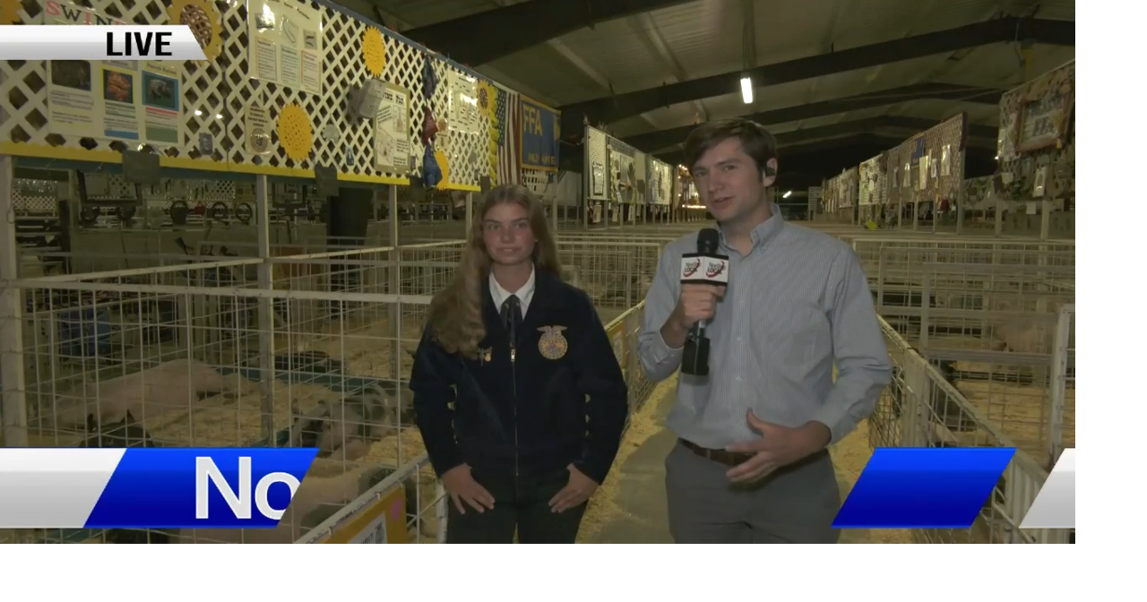 Pig Barn at the Benton Franklin Fair and Rodeo Top Video