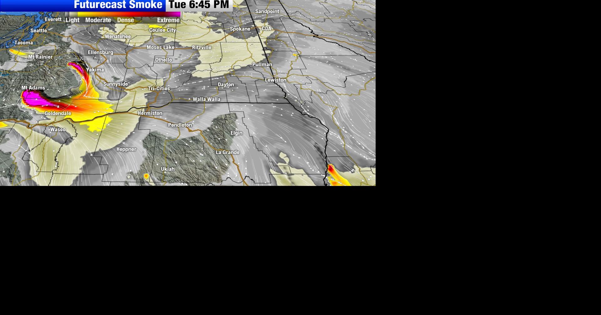Haze, smoke and cooler temperatures - 80s return next week. | Weather ...