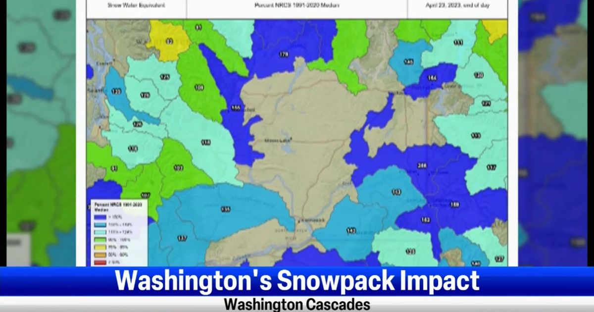 Washington State’s Snowpack is looking good, Natural Resource Conservation Services says Washington State’s Snowpack is looking good, Natural Resource Conservation Services says