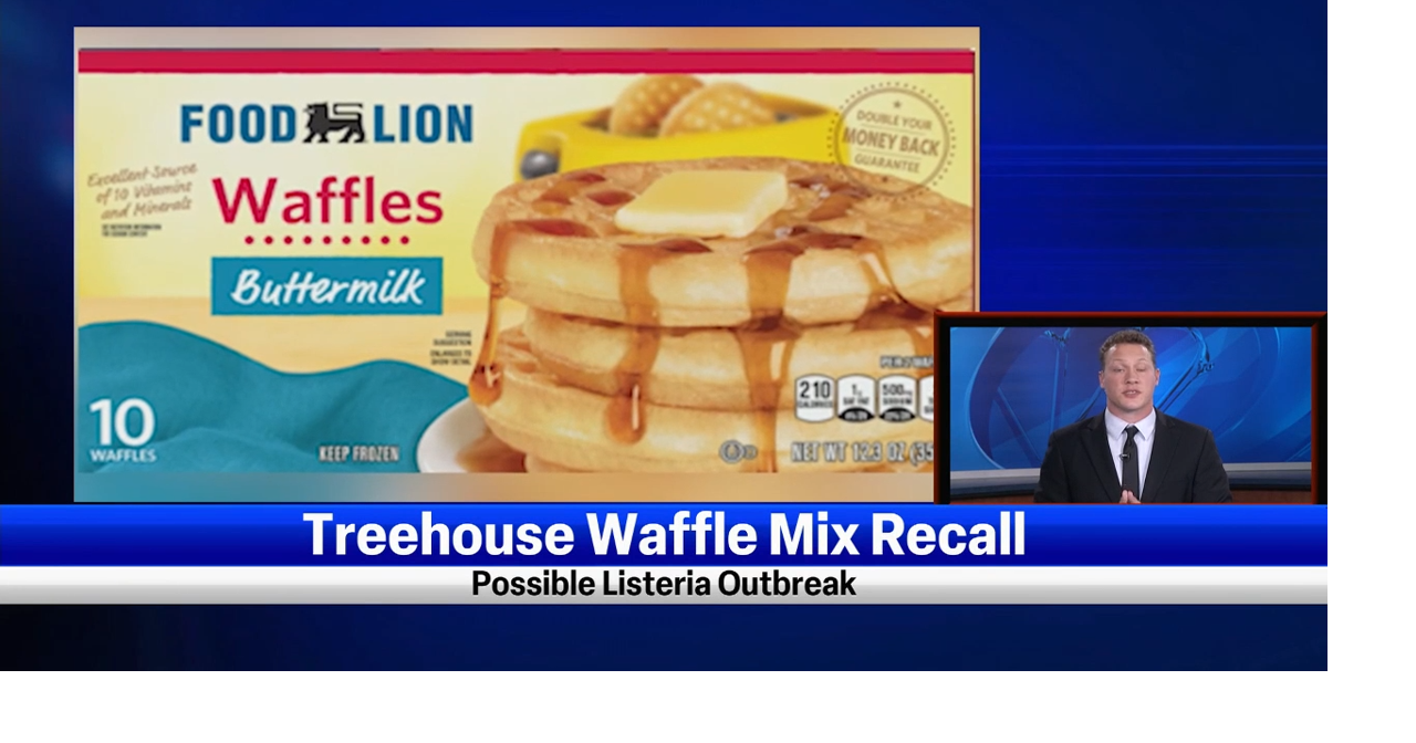 TreeHouse Foods recalls waffle products due to possible listeria