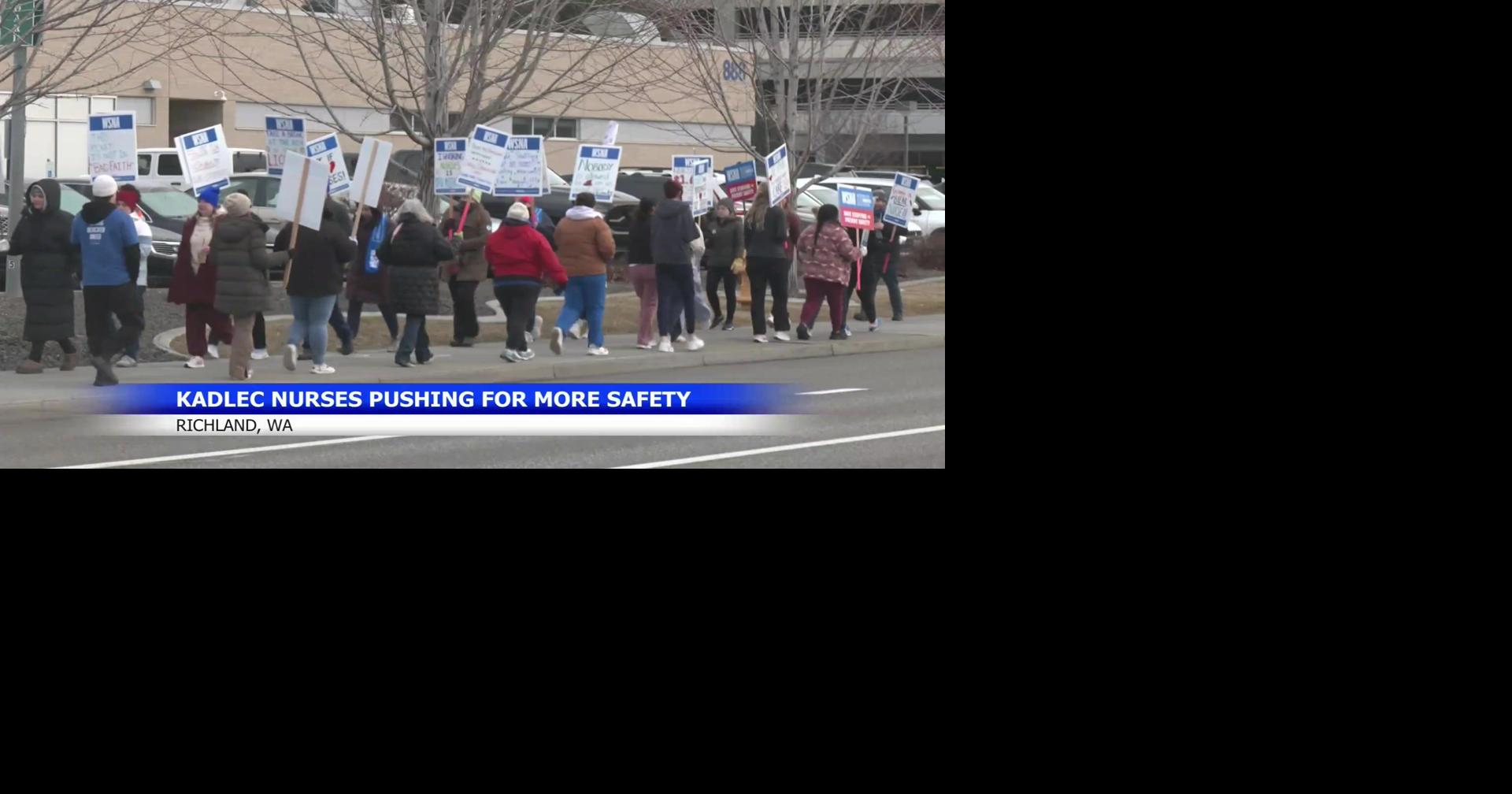 Washington State nurses protest for safer working conditions