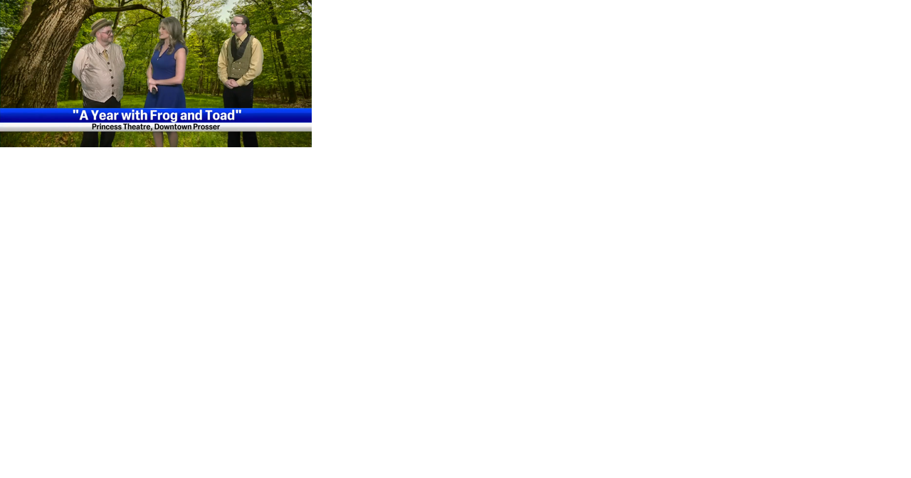 "A Year With Frog and Toad" coming to the Princess Theatre stage in Prosser - Vimarsana News