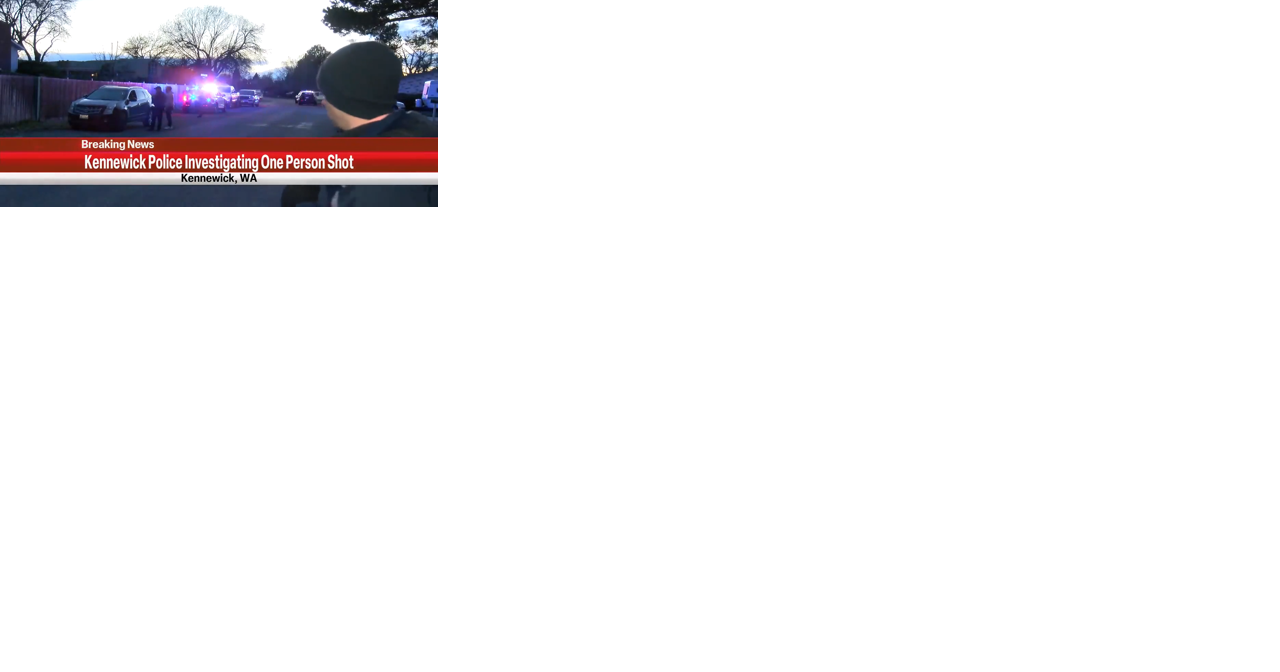 Police confirm 1 person shot after shooting in Kennewick - Vimarsana News