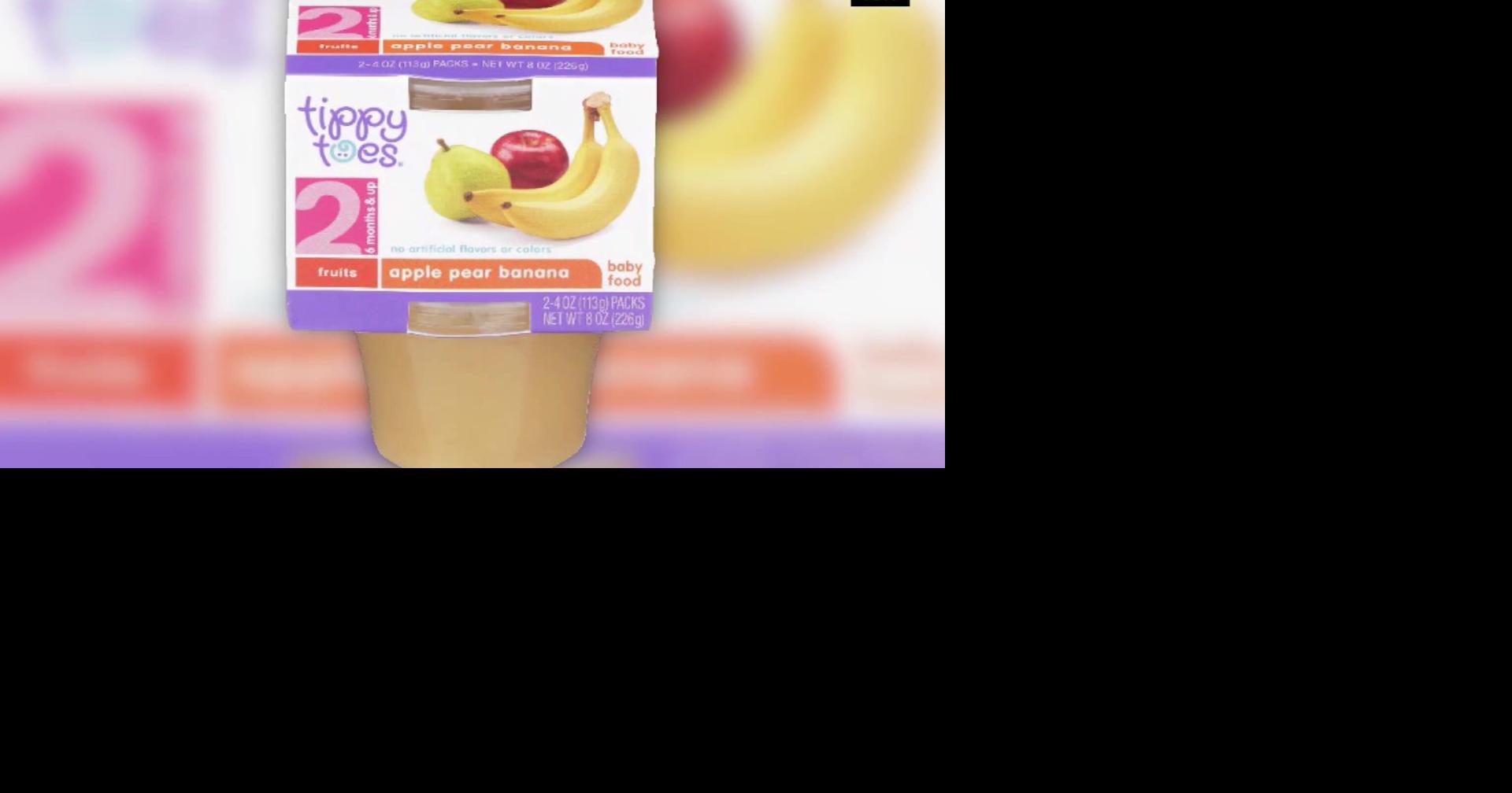 FDA issues recall alert for 'Tippy Toes' baby food