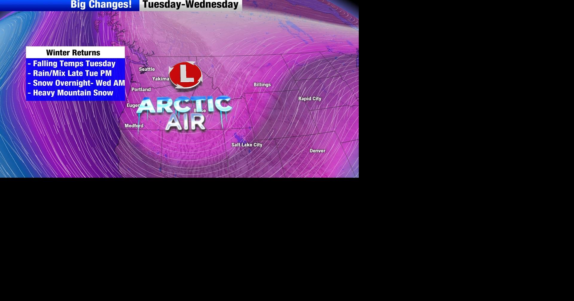 Next Week... snow, wind and cold | Weather | nbcrightnow.com