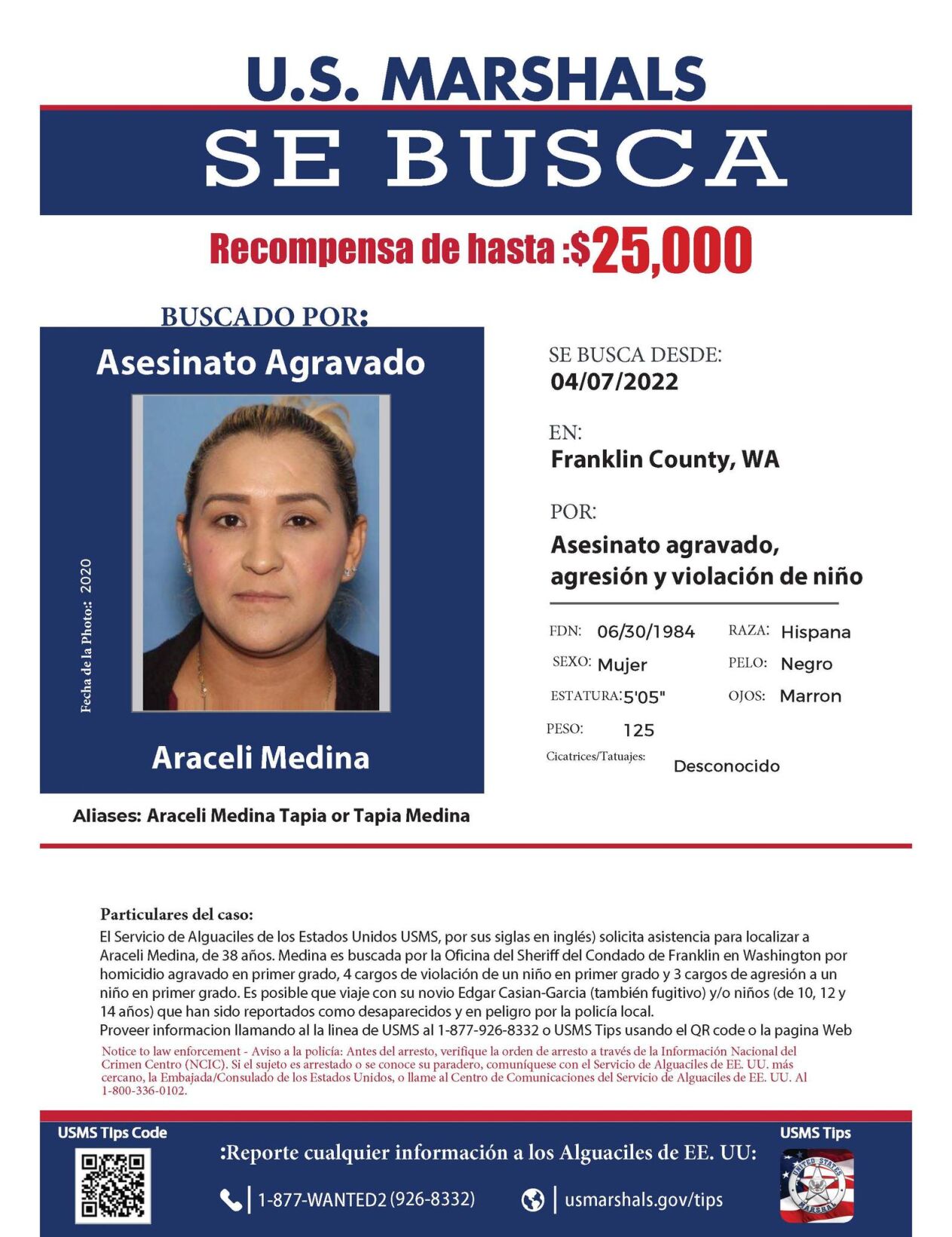 U.S. Marshals offer reward for information on couple wanted for Edgar ...
