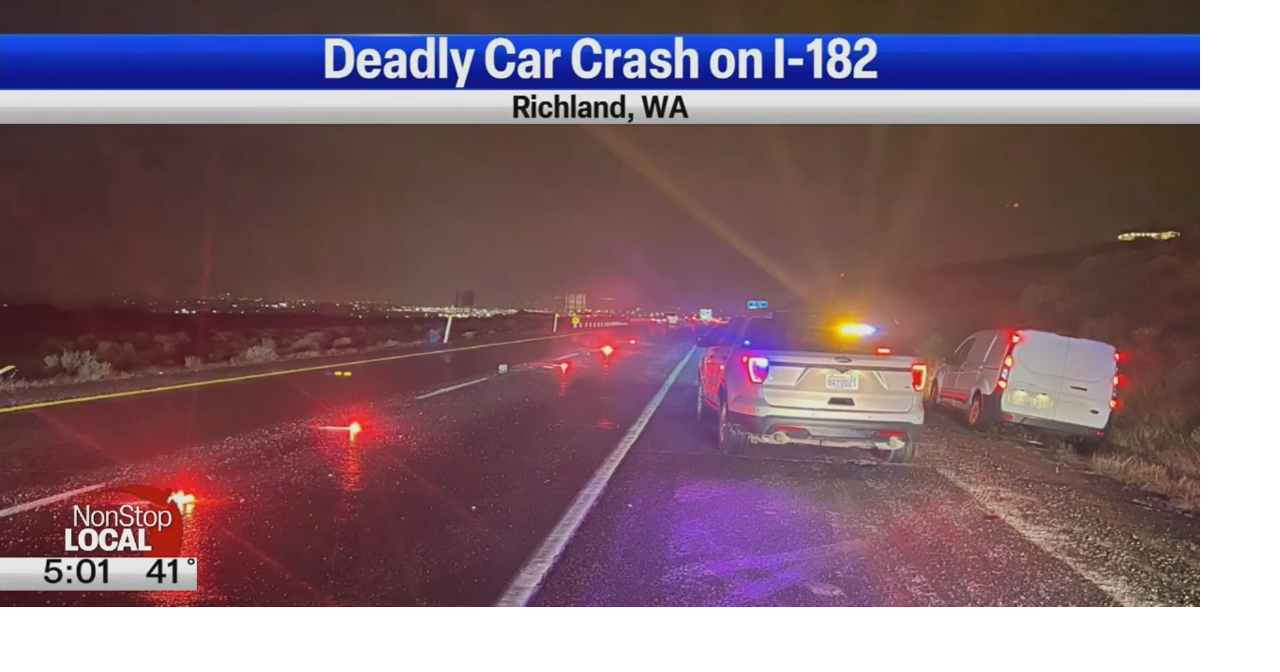 UPDATE Benton City resident dead in single car crash on I182 in Richland News