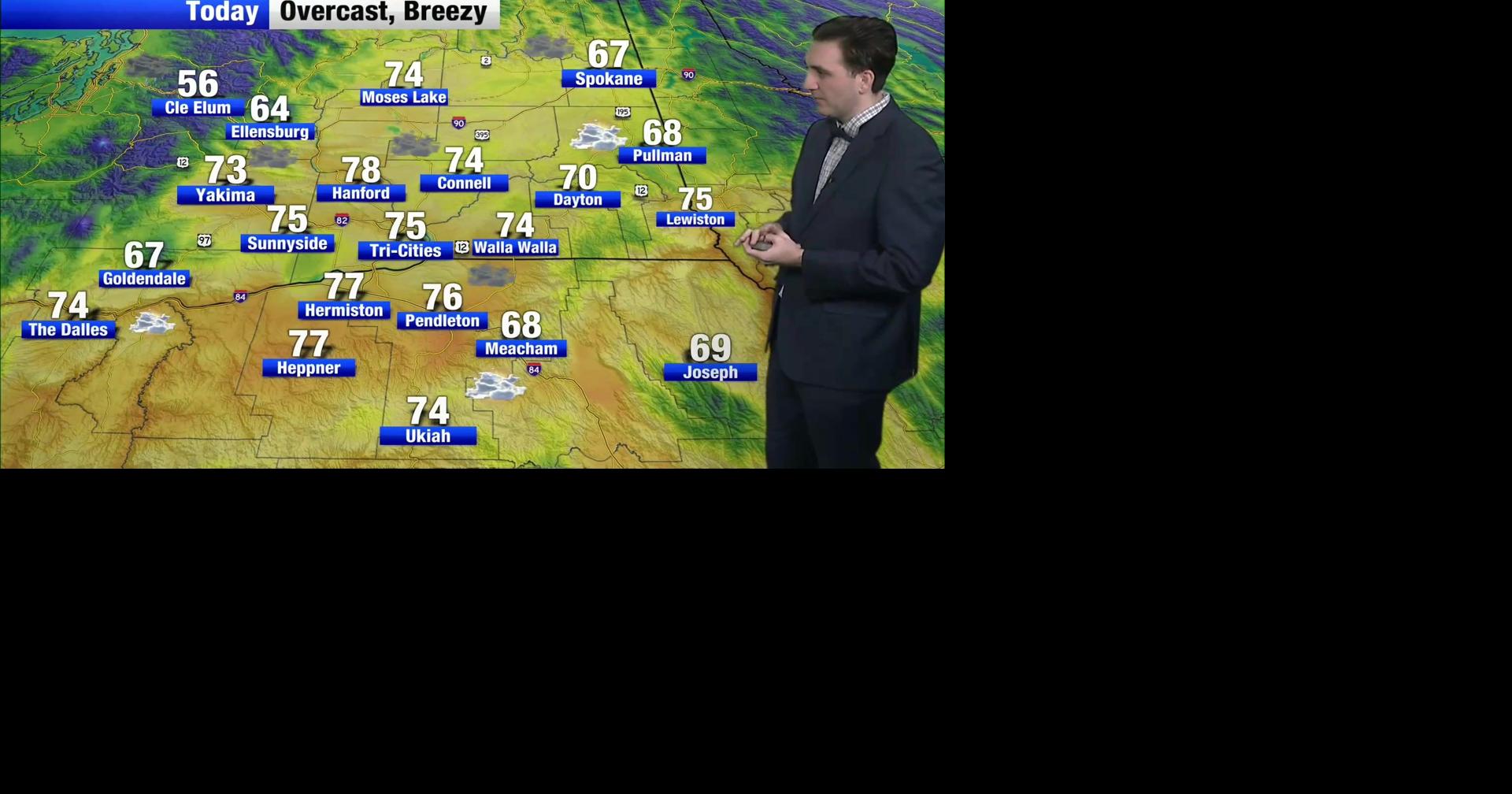 Cloudy and breezy | Weather | nbcrightnow.com