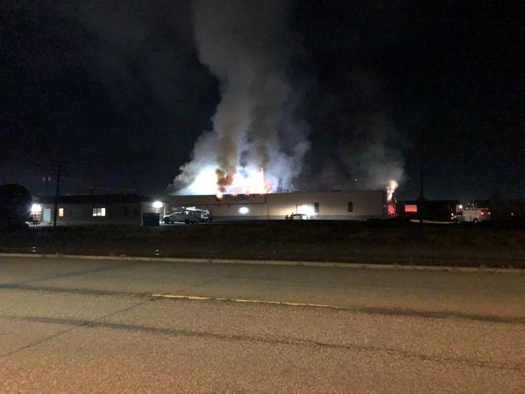 Firefighters battle commercial fire in Kennewick News