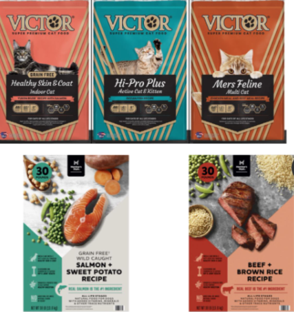 Victor dog food outlet diarrhea