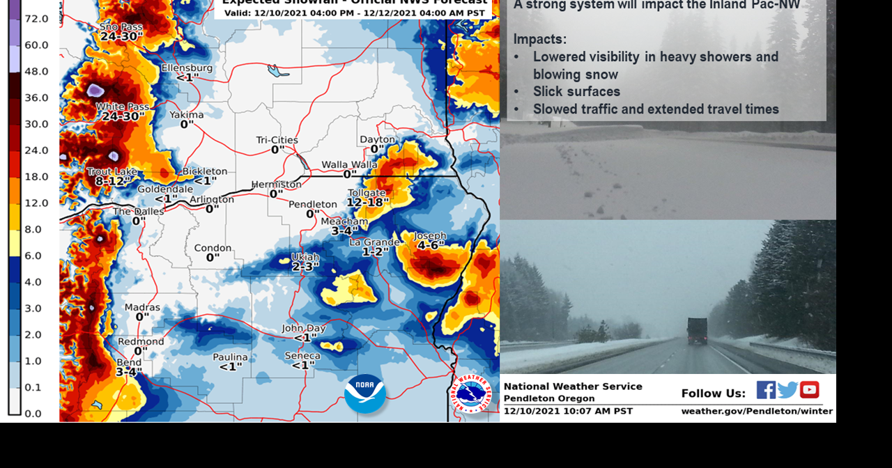 Rain, Snow and Wind Is The Weekend Weather Story | | nbcrightnow.com