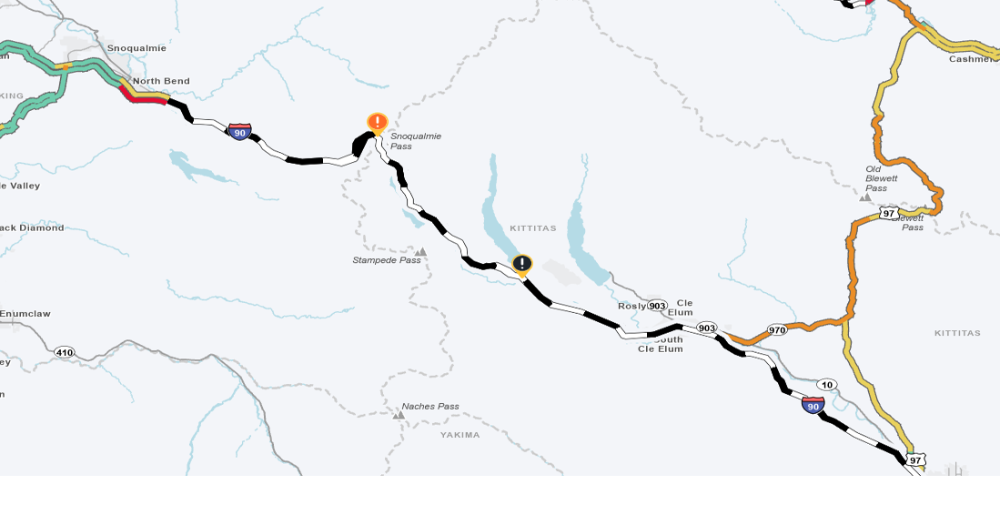 Snoqualmie Pass closed both directions due to weather News