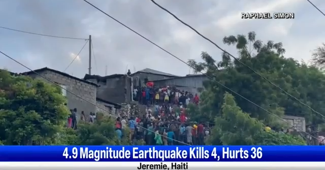 Magnitude 4.9 earthquake kills 4 and injures 36 |  Best Video |  nbcrightnow.com